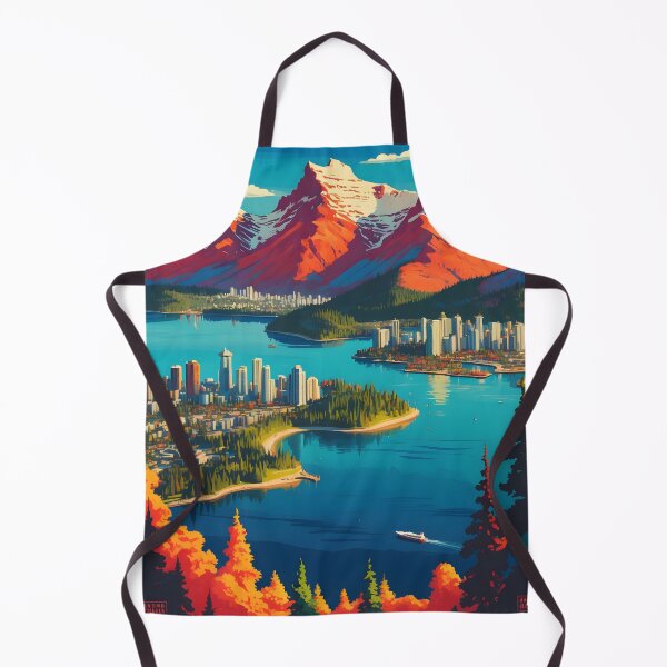 Item preview, Vancouver Canada Vintage Travel Tourism designed and sold by TravelersGems.