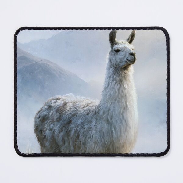 Item preview, Llama on Andean Plateau, Wildlife designed and sold by GuildedWordGraphics.