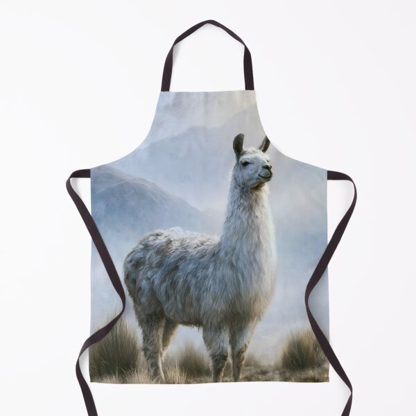 Item preview, Llama on Andean Plateau, Wildlife designed and sold by GuildedWordGraphics.