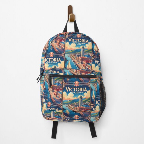 Item preview, Victoria British Columbia Canada Vintage Travel Tourism designed and sold by TravelersGems.