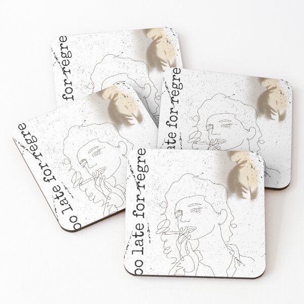 Item preview, Too Late For Regrets Grunge Line Art designed and sold by AhmadAnnaPrints.
