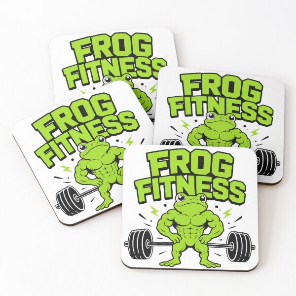 Item preview, Funny Frog Fitness Muscular Gym Frog Weightlifting Graphic designed and sold by Digistore1221.