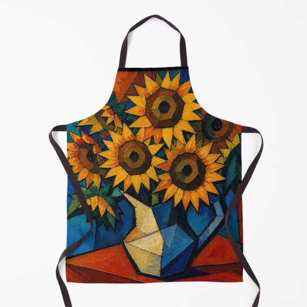 Item preview, Cubist sunflowers designed and sold by Eutrope d'Orange.