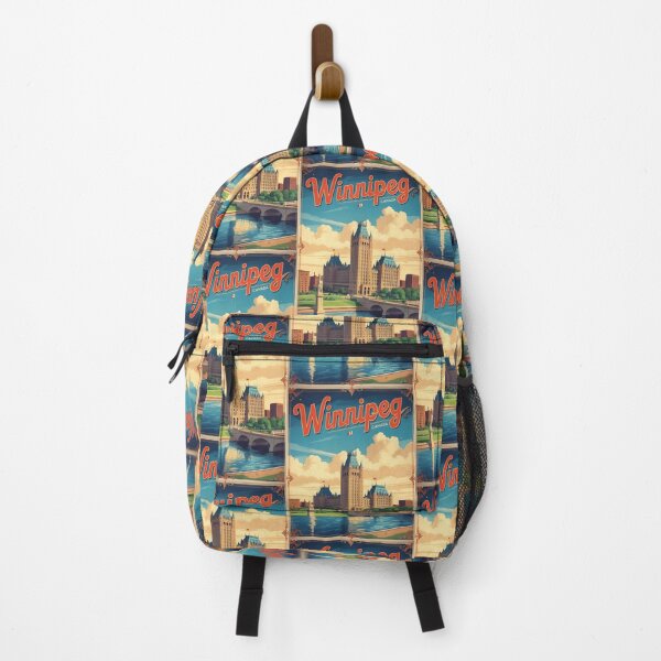 Item preview, Winnipeg Manitoba Canada Vintage Travel Tourism designed and sold by TravelersGems.