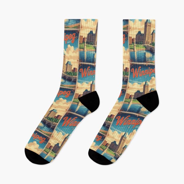 Item preview, Winnipeg Manitoba Canada Vintage Travel Tourism designed and sold by TravelersGems.