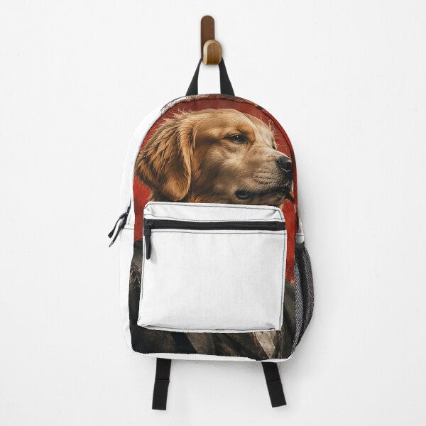 Item preview, Dapper Golden Retriever Dog In Tuxedo designed and sold by ATMAS SHOP.