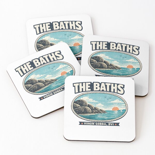 Item preview, The Baths, Virgin Gorda, BVI designed and sold by Retro Vibes Designs.