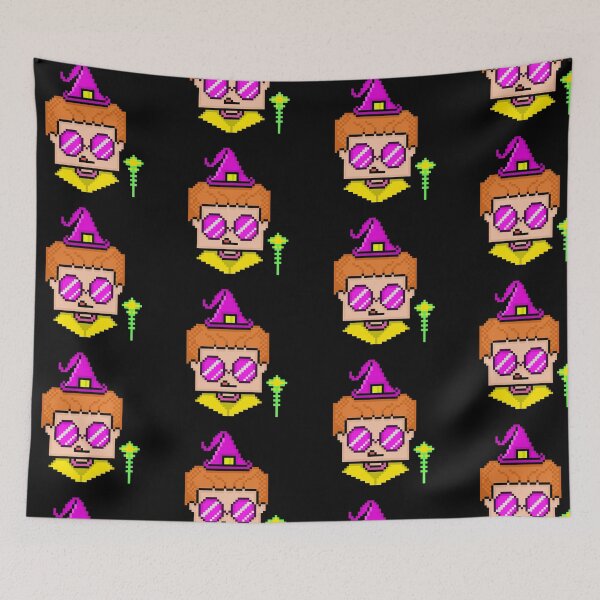 Item preview, Cool Wizard Retro Pixel Art Spooky Halloween designed and sold by RetroRlx.