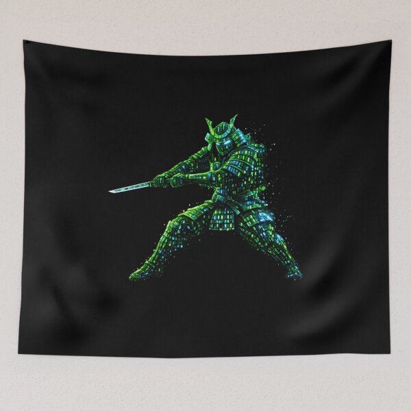 Item preview, Binary Cyber Samurai Warrior designed and sold by Kicor.