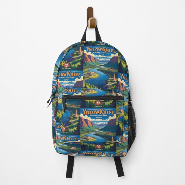 Item preview, Yellowknife Northwest territories Canada Vintage Travel Tourism designed and sold by TravelersGems.