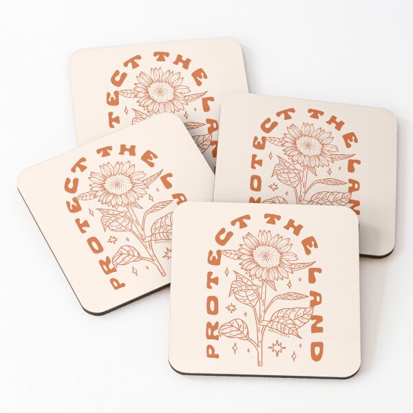 Item preview, Protect The Land in Orange designed and sold by doodlebymeg.