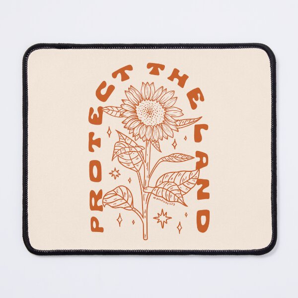 Item preview, Protect The Land in Orange designed and sold by doodlebymeg.