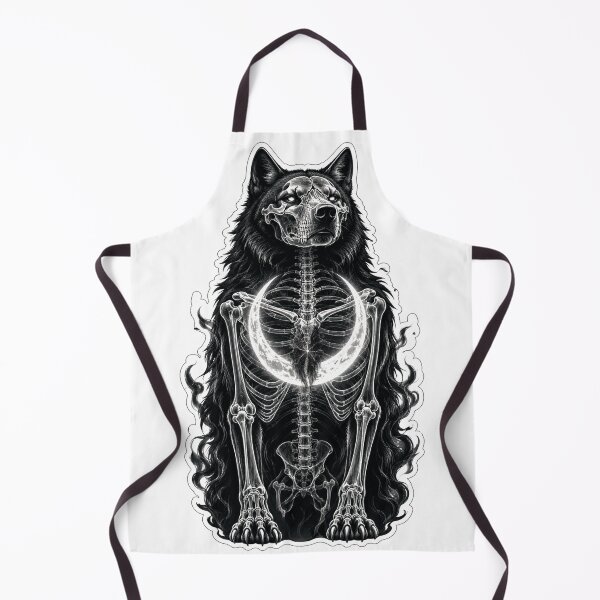 Item preview, Gothic X-Ray Wolf Radiology Tech Design designed and sold by lakamora.