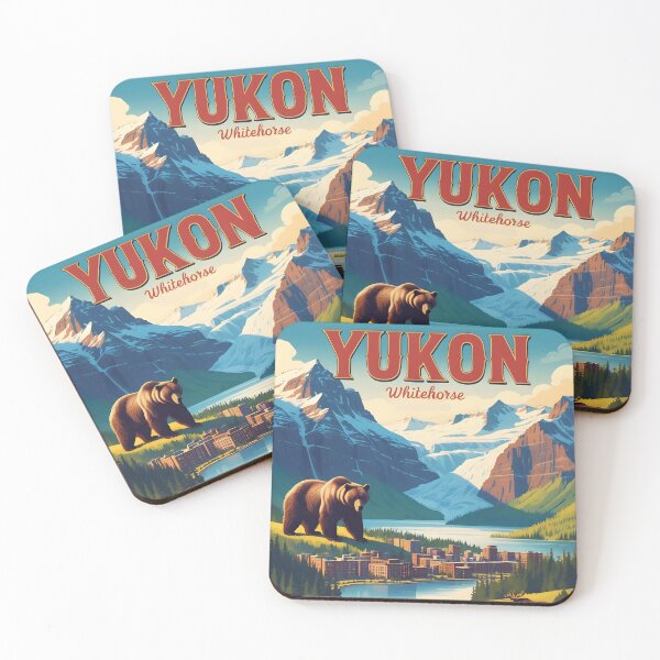 Item preview, Yukon Whitehorse Canada Vintage Travel Tourism designed and sold by TravelersGems.