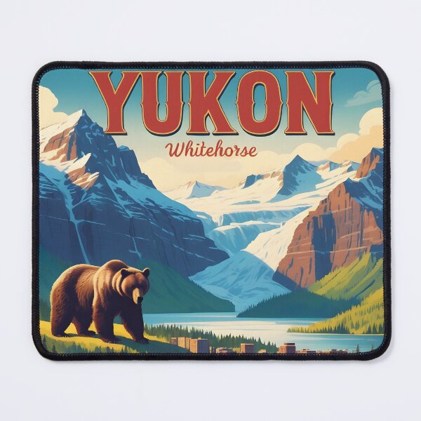 Item preview, Yukon Whitehorse Canada Vintage Travel Tourism designed and sold by TravelersGems.