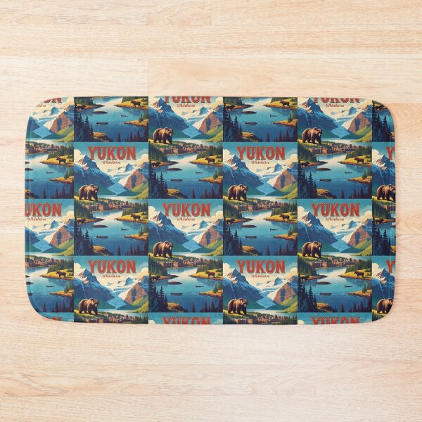 Item preview, Yukon Whitehorse Canada Vintage Travel Tourism designed and sold by TravelersGems.