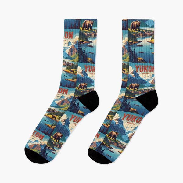 Item preview, Yukon Whitehorse Canada Vintage Travel Tourism designed and sold by TravelersGems.