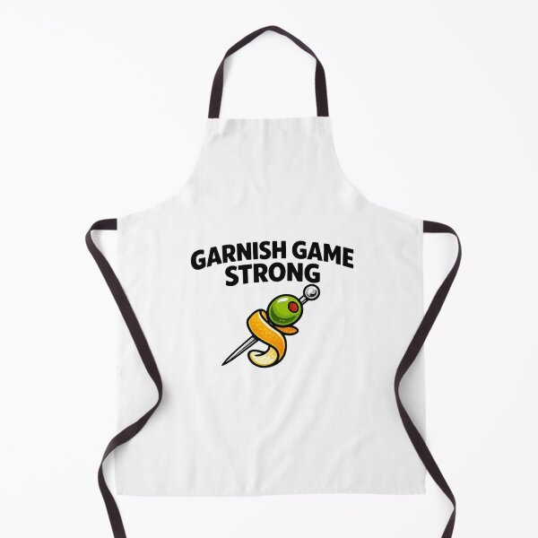 Item preview, Garnish Game Strong – Cocktail Garnish & Home Bartender Design designed and sold by EastEndTownie.