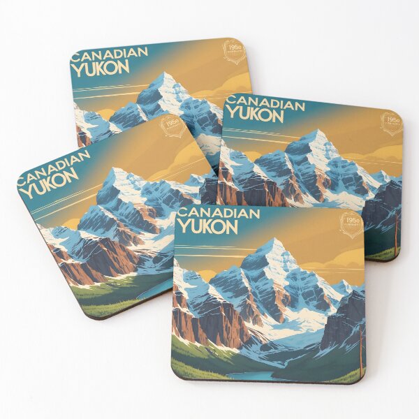 Item preview, Yukon Canada Vintage Travel Tourism designed and sold by TravelersGems.