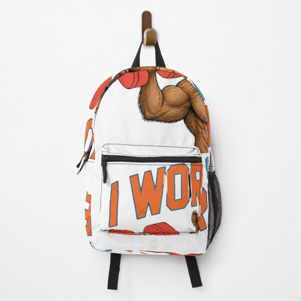 Item preview, I Work Out So I Can Eat Garbage Funny Capybara Gym Weightlifting designed and sold by Digistore1221.