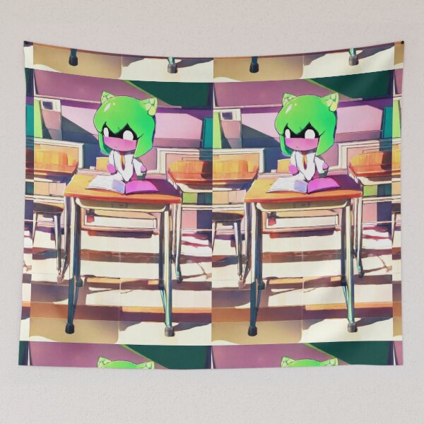 Item preview, Illustration - Anime-Style Character, Kawaii School Atmosphere designed and sold by Zone--Gaming.