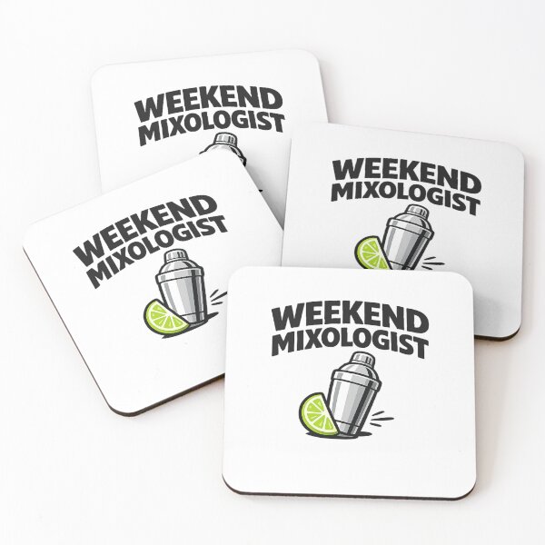Item preview, Weekend Mixologist – Cocktail Shaker Home Bartender Design designed and sold by EastEndTownie.