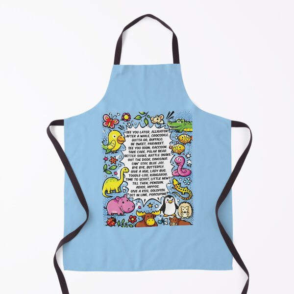Item preview, See You Later Alligator Rhyme Poster – Cute Animal Poem Wall Art designed and sold by RamyGallery.