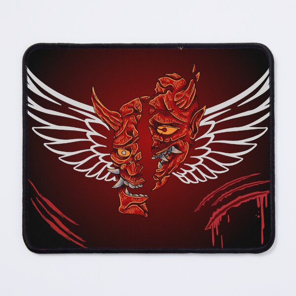 Item preview, Own Your Demons Oni Mask Gothic Design designed and sold by AhmadAnnaPrints.