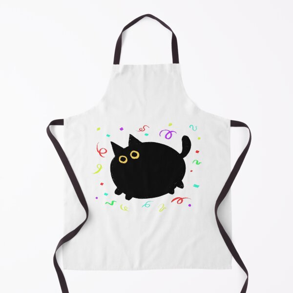 Item preview, Cute Black Cat Confetti designed and sold by AppleEdwinsThings.