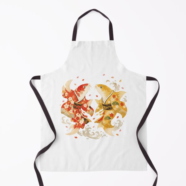 Item preview, Koi Fish Pair — Japanese Traditional Art Illustration Tee designed and sold by medicalkinoko.