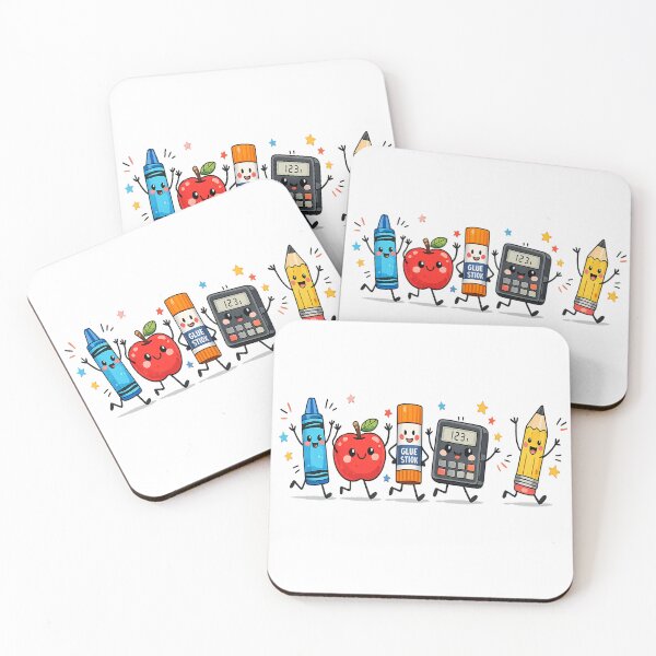 Item preview, Cute School Supplies Back to School Kawaii Teacher Student Design designed and sold by Eldaferloart.