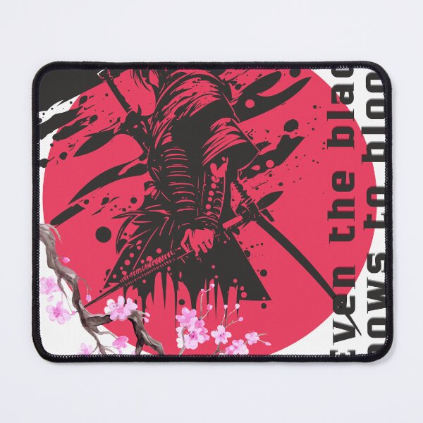 Item preview, Even The Blade Bows To Bloom Samurai Art designed and sold by AhmadAnnaPrints.