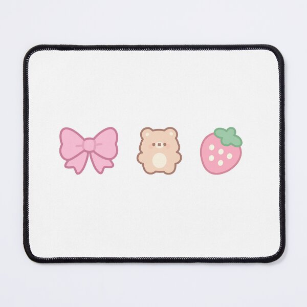 Item preview, Cute Bow, Bear, and Strawberry designed and sold by lemon lilypad Inc..