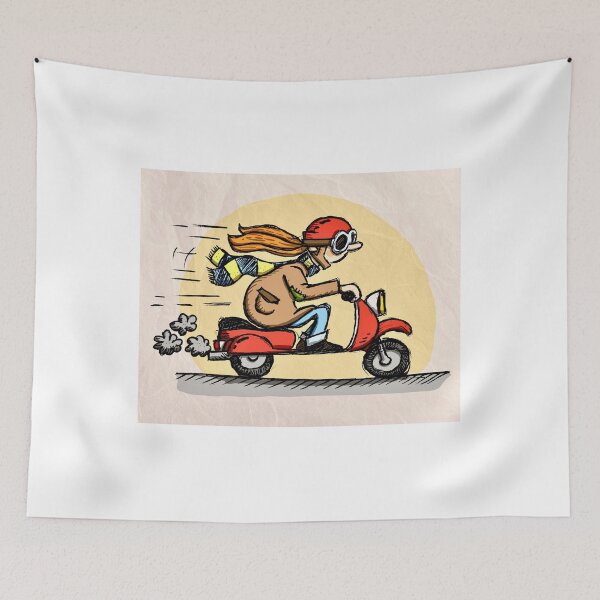 Item preview, Cute Little Witch Cartoon Illustration designed and sold by bharath kumar.