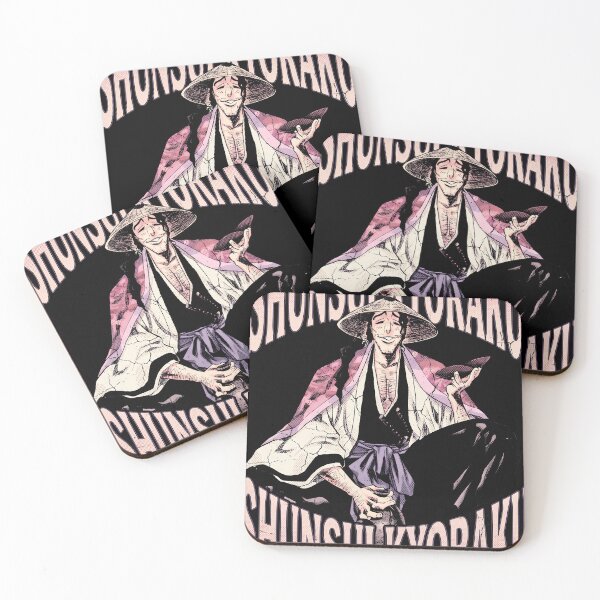 Item preview, Shunsui Kyoraku Bleach Anime Streetwear Graphic Tee designed and sold by Senpaiwaves.