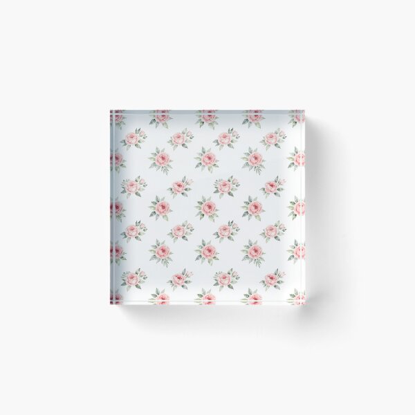 Item preview, Soft Pink Rose Watercolor Pattern designed and sold by helenostore.