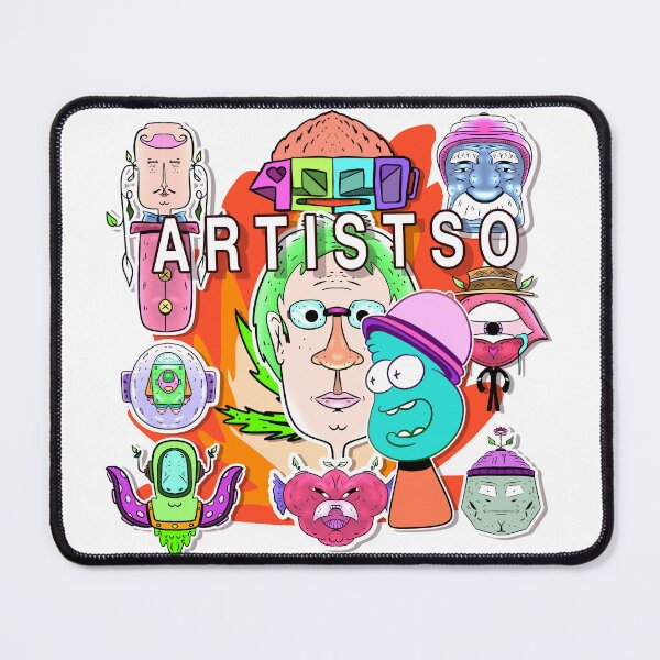 Item preview, soquarky art explosion designed and sold by Squarebubbles.