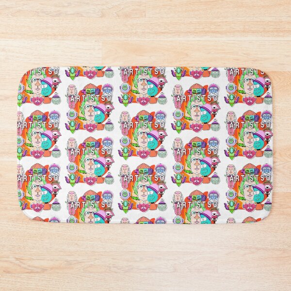 Item preview, soquarky art explosion designed and sold by Squarebubbles.