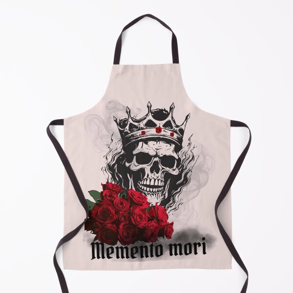 Item preview, Memento Mori Skull Crown Red Roses Art designed and sold by AhmadAnnaPrints.