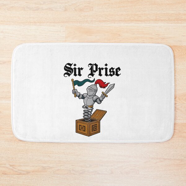 Item preview, Sir Prise Knight Pun Medieval Humor designed and sold by elderberry.