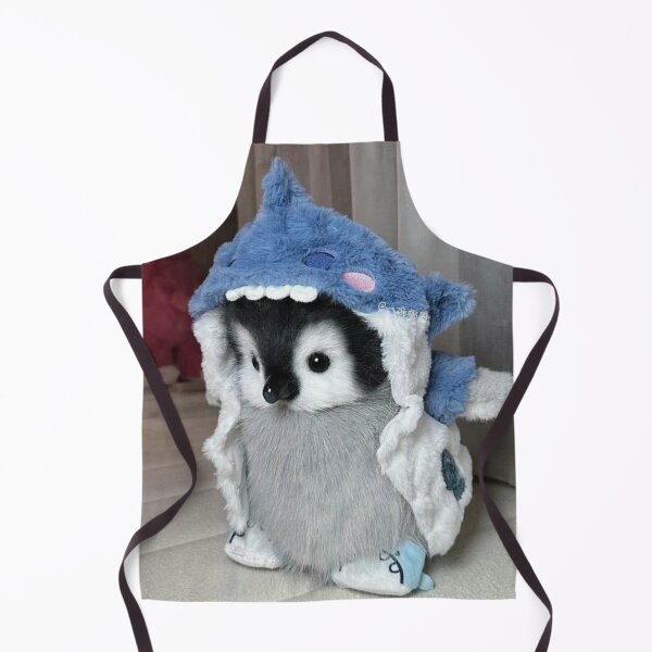 Item preview, Cute Baby Penguin Wearing a Blue Shark Hat designed and sold by Jesus-istheway.