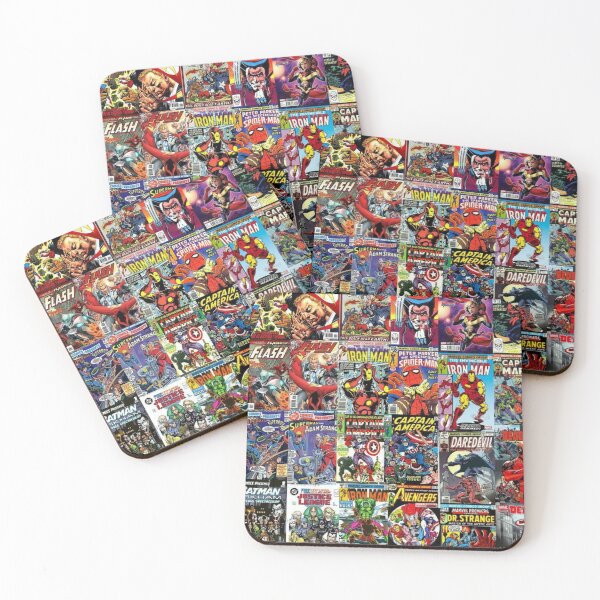 Item preview, Superhero collage designed and sold by White Tiger Designz .