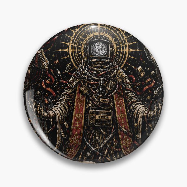 Item preview, STATIC SAINT | Vintage Metal T-Shirt | Analog Horror | RetroCrypt Studio designed and sold by RetroCrypt Studio.