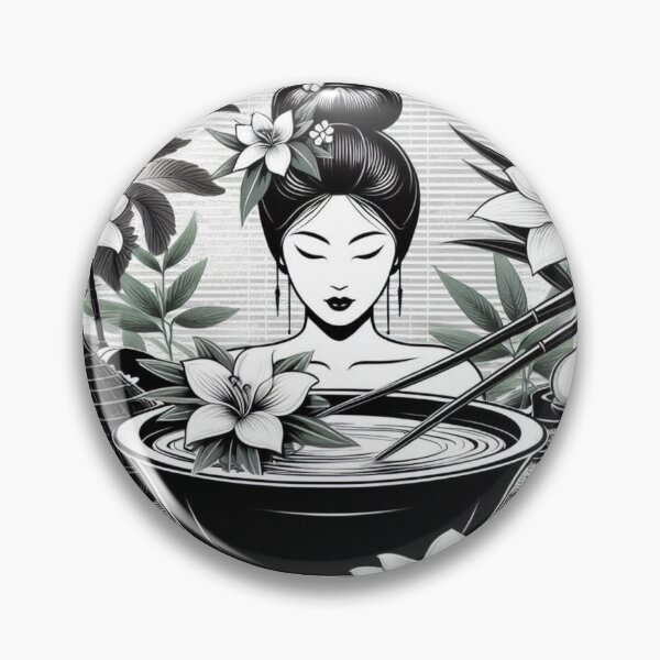 Item preview, Asian Zen 1 designed and sold by Retro Vibes Designs.