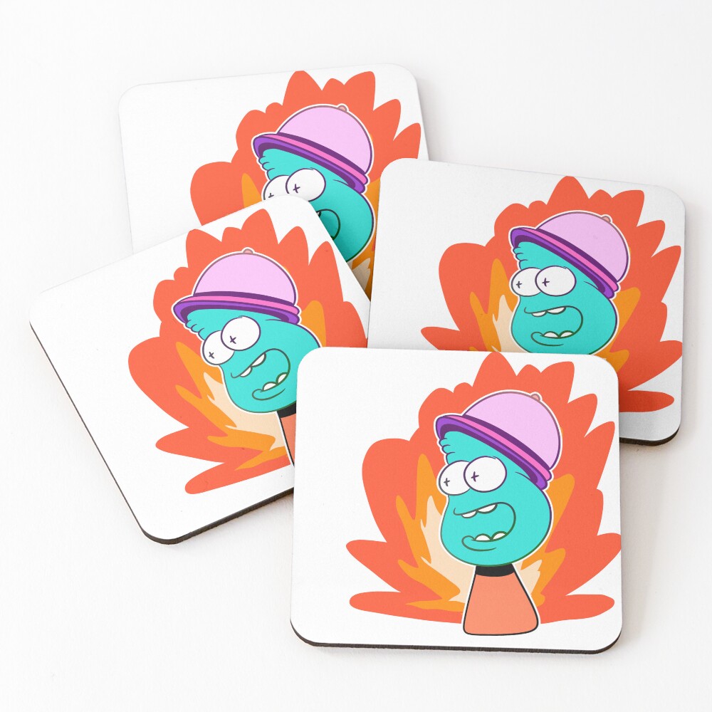 Item preview, Coasters (Set of 4) designed and sold by Squarebubbles.