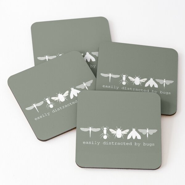Item preview, Se distrae fácilmente con los insectos. designed and sold by Kathleen Bruce Illustration.