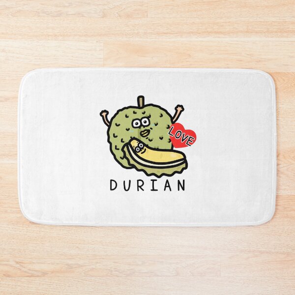 Item preview, Cute I LOVE DURIAN designed and sold by kanaehonkawa.