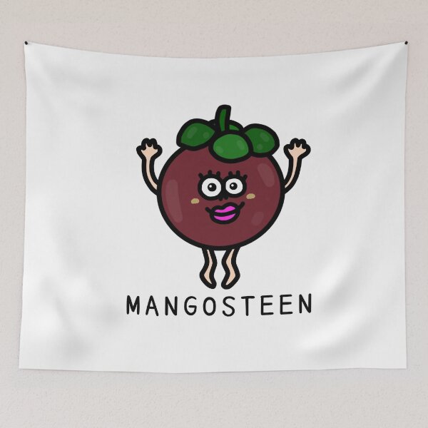 Item preview, Cute MANGOSTEEN designed and sold by kanaehonkawa.