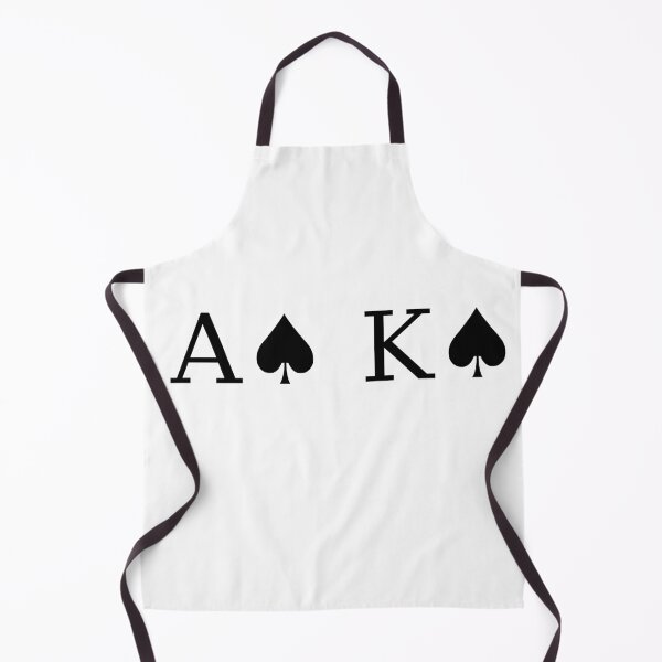 Item preview, Ace King Suited | AK Poker Minimalist Design designed and sold by BluffandStuff.