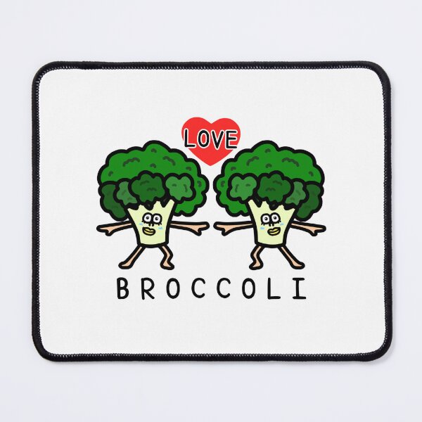 Item preview, Cute I LOVE BROCCOLI designed and sold by kanaehonkawa.